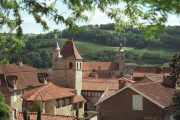Figeac, ville d'Auvergne à proximité de la Chataigneraie
