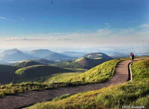 volcan d'Auvergne proche Domaine de la Chataigneraie Cantal